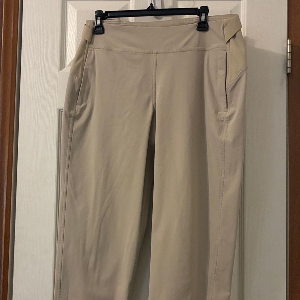 Lululemon Athletica Beige Straight Leg Pants